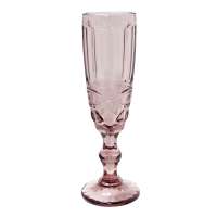 Бокал-шампанское "Винтаж" розовый 180 мл