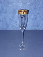 Набор бокалов для шампанского (золото)